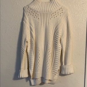 White sweater size medium
